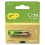 GP alkalické batérie ULTRA AA (LR6) 4pack