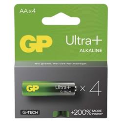GP alkalické batérie ULTRA PLUS AA (LR6) 4pack