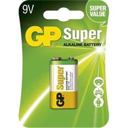 GP Batérie Super Alkaline 9V blister blister, 1 kus