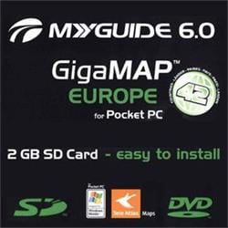 GPS Navigační software GigaMap™ pro Pocket PC