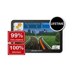 GPS NAVON navigace N670, LCD 5", IGO PRIMO, mapy 43 zemí, LIFETIME - doživotní aktualizace, databáze čísel popis