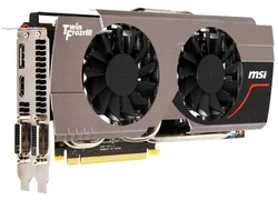 Grafická karta MSI nVidia GTX680 Twin Frozr 2GD5/OC 2048MB 1124/6008MHz 2xDVI+HDMI+DP, PCIe x16, SLi