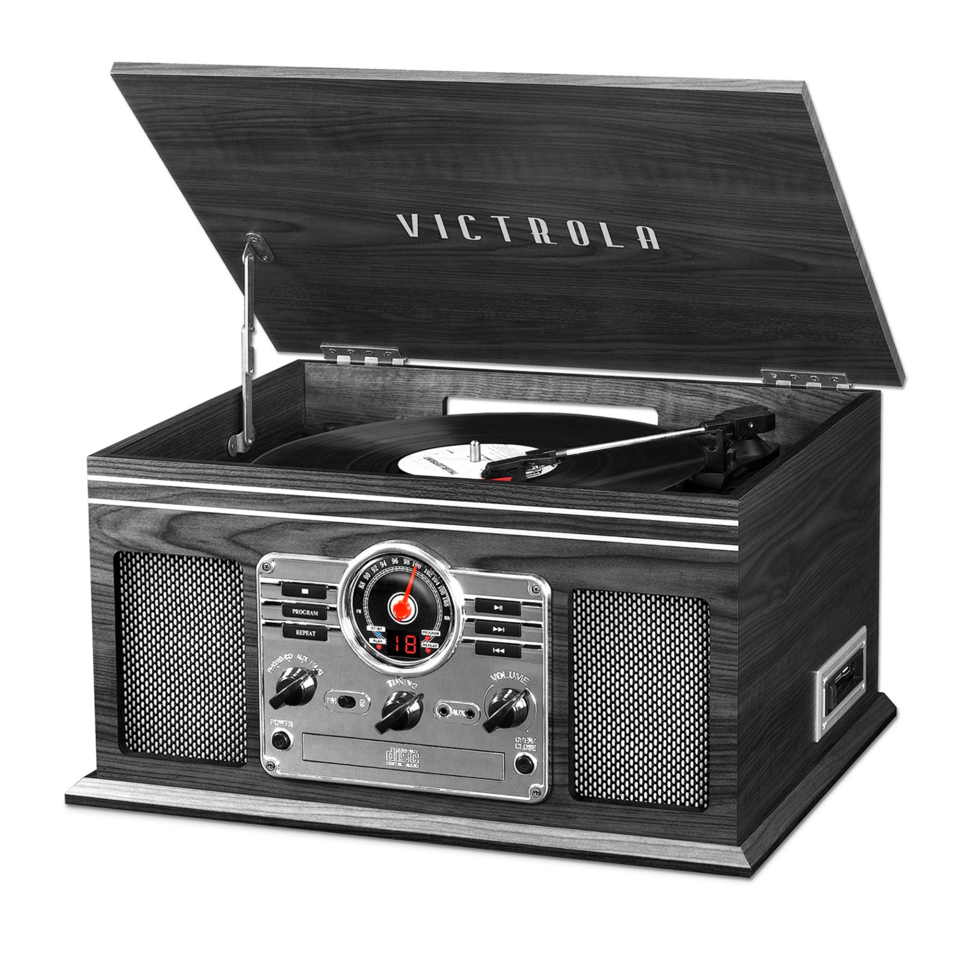 Gramofón Victrola VTA-200B, sivý