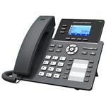 Grandstream GRP2604/ telefón VoIP/ 2,48" podsvietený grafický displej/ 6x SIP/ 2x LAN/ GDMS