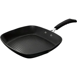 Grilovacia panvica BerlingerHaus s titánovým povrchom 28 cm čierna Professional Line LP-KL-004