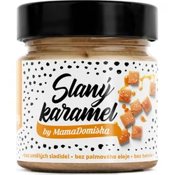 GRIZLY arašidový krém Soľný karamel od MamaDomisha, 250 g