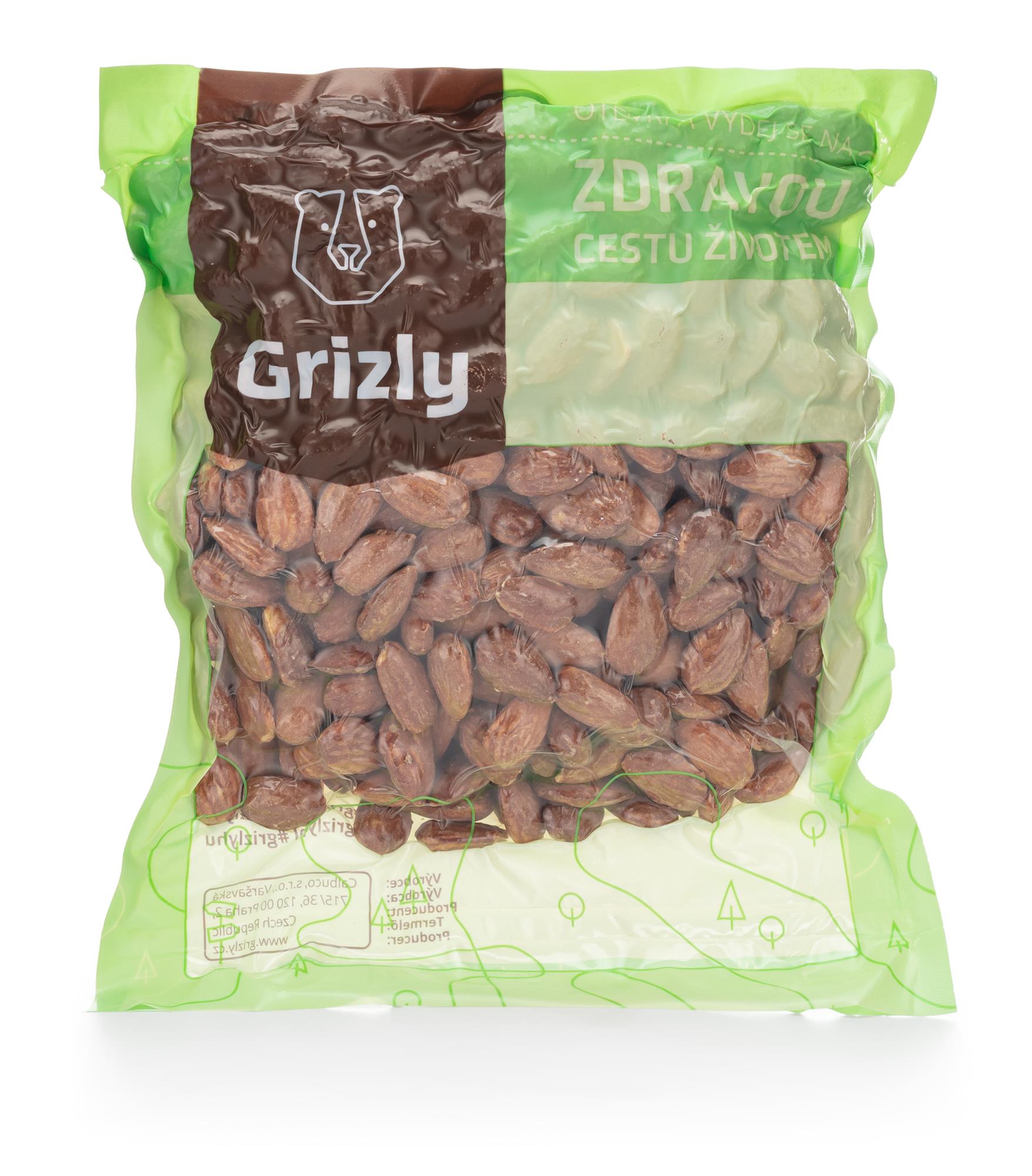 GRIZLY Údené mandle 500 g