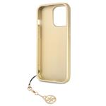 Guess 4G Charms Zadní Kryt pro iPhone 13 Pro Brown
