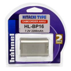 Hähnel HL-BP16   Hitachi typ 7.2V 2200mAh. Náhrada za Hitachi DZ-BP16 / D16