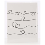 Hama album memo HEART WAVES 10x15/200, etikety