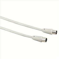 Hama anténní kabel 75dB, bílý, 10m 42965 - Kabely + redukce