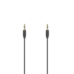 Hama audio kabel jack 3.5 mm, 1,5m, slim