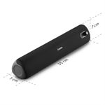 Hama Bluetooth reproduktor PipeRoll 3.0, vodotesný IPX5, 20 W, čierny