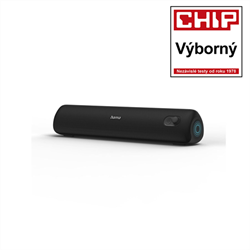 Hama Bluetooth reproduktor PipeRoll 3.0, vodotesný IPX5, 20 W, čierny