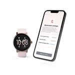 Hama Fit Watch 4910, športové hodinky, srdcový tep, oxymeter, kalórie, vodotesné, ružové