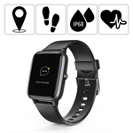 Hama Fit Watch 5910, športové hodinky čierne, vodotesné, GPS, meranie tepu, krokomer atď.