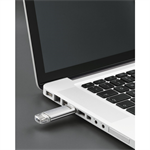 Hama Flash Pen Laeta, USB-C/USB-A 3.1, 256 GB, 40 MB/s, strieborná