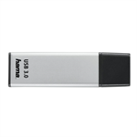 Hama FlashPen Classic, USB 3.0, 256 GB, 40 MB/s, stříbrný
