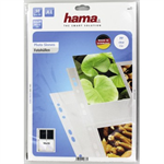 Hama fotofólia, DIN A4, na 4-8 fotografií 10x15 cm, priehľadná, 10 ks.