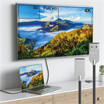 Hama HDMI kábel High Speed 4K 1 m, ultratenký