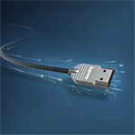 Hama HDMI kábel High Speed 4K 1 m, ultratenký