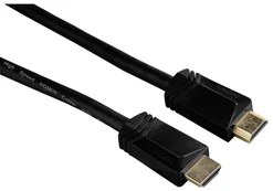 Hama HDMI kábel s vidlicou, pozlátený, 3*, 10 m (122108)