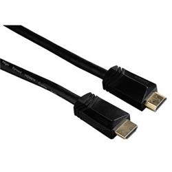 Hama HDMI kábel vidlica-vidlica, pozlátený, 3m (122105)