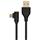 Hama microUSB kabel, kolmý, symetrický konektor, 1m (54545)