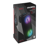 Hama Pipe 3.0, reproduktor Bluetooth, vodotesný IPX5, 24 W, 10 svetelných režimov, čierny