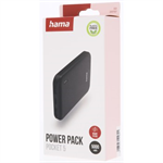 Hama Pocket 5, powerbank 5000 mAh, 2,1 A, výstup: 2x USB-A