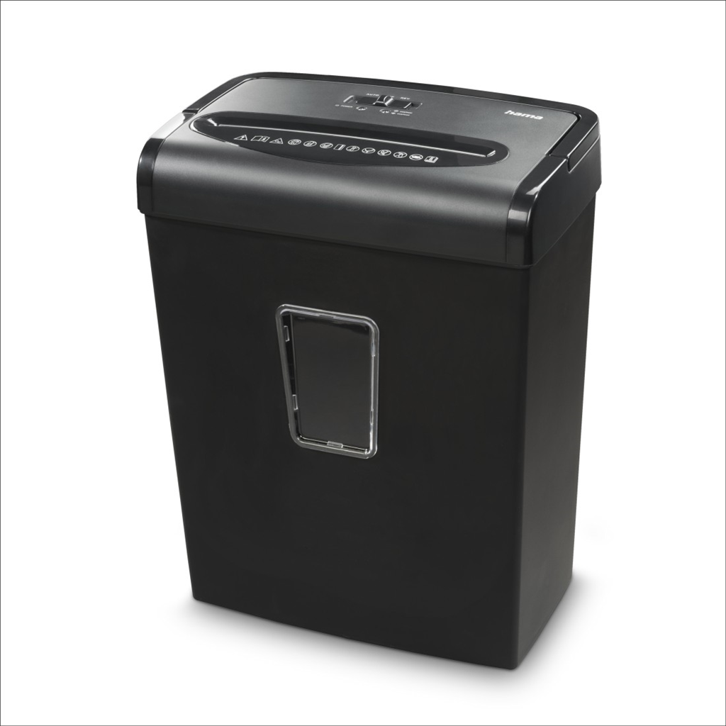 Hama Premium M8+, skartovač, mikrorez, 8 listov, klasifikácia P5, 20 l