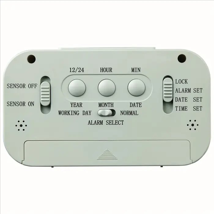 Hama RC 660, digitálny budík, rádiom riadený, mätovo zelený