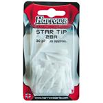 Harrows T92 Hroty k šipkám STAR SOFT 30 ks v blistru - bílé