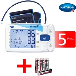 Hartmann Veroval® Duo Control digitální tlakoměr velikost L 9255240 BONUS! Veroval® síťový adaptér - Tlakoměry, tonometry
