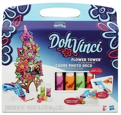 Hasbro Play-Doh DohVinci - Set dekorovací květinová věž