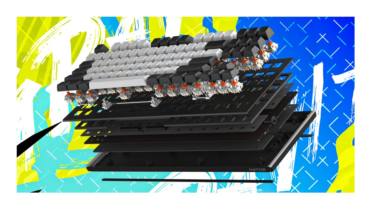 Hator Gravity TKL černá