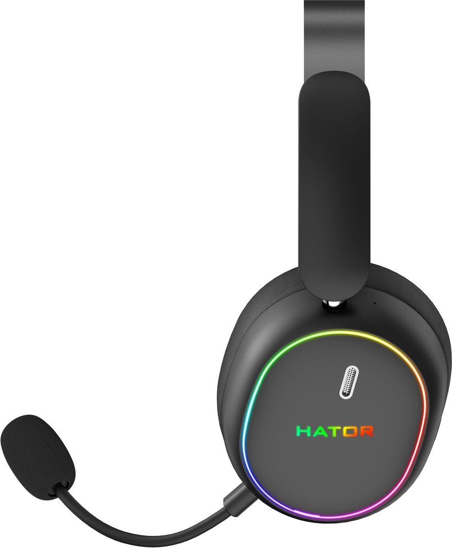 Hator PHOENIX 2 bezdrátová sluchátka černá
