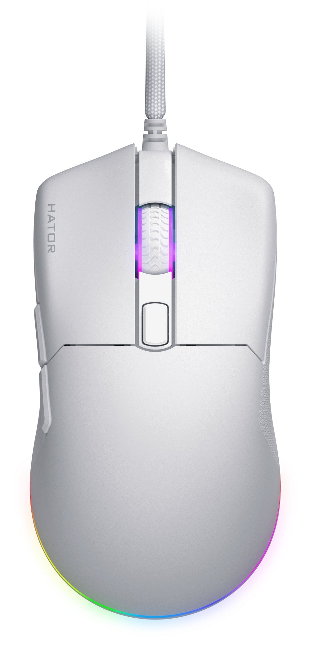Hator Pulsar 3 – drôtová myš, biela