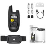 Helmer elektronický výcvikový obojek pro psy TC 400, šířka 2 cm/ délka 70 cm, černý
