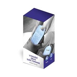 HELMER vysoušeč a sterilizátor obuvi UV 01/ pro všechny druhy obuvi/ časovač/ vysoušení 4-5 hodin/ 15 W/ 230 V/ bílý