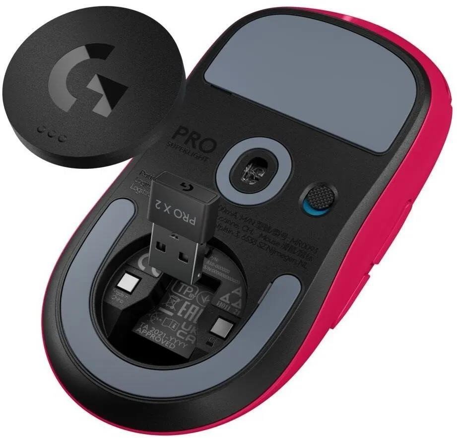 Herná myš Logitech G PRO X SUPERLIGHT 2 LIGHTSPEED, ružová