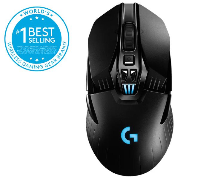 Herná myš Logitech G903 Hero Lightspeed, čierna