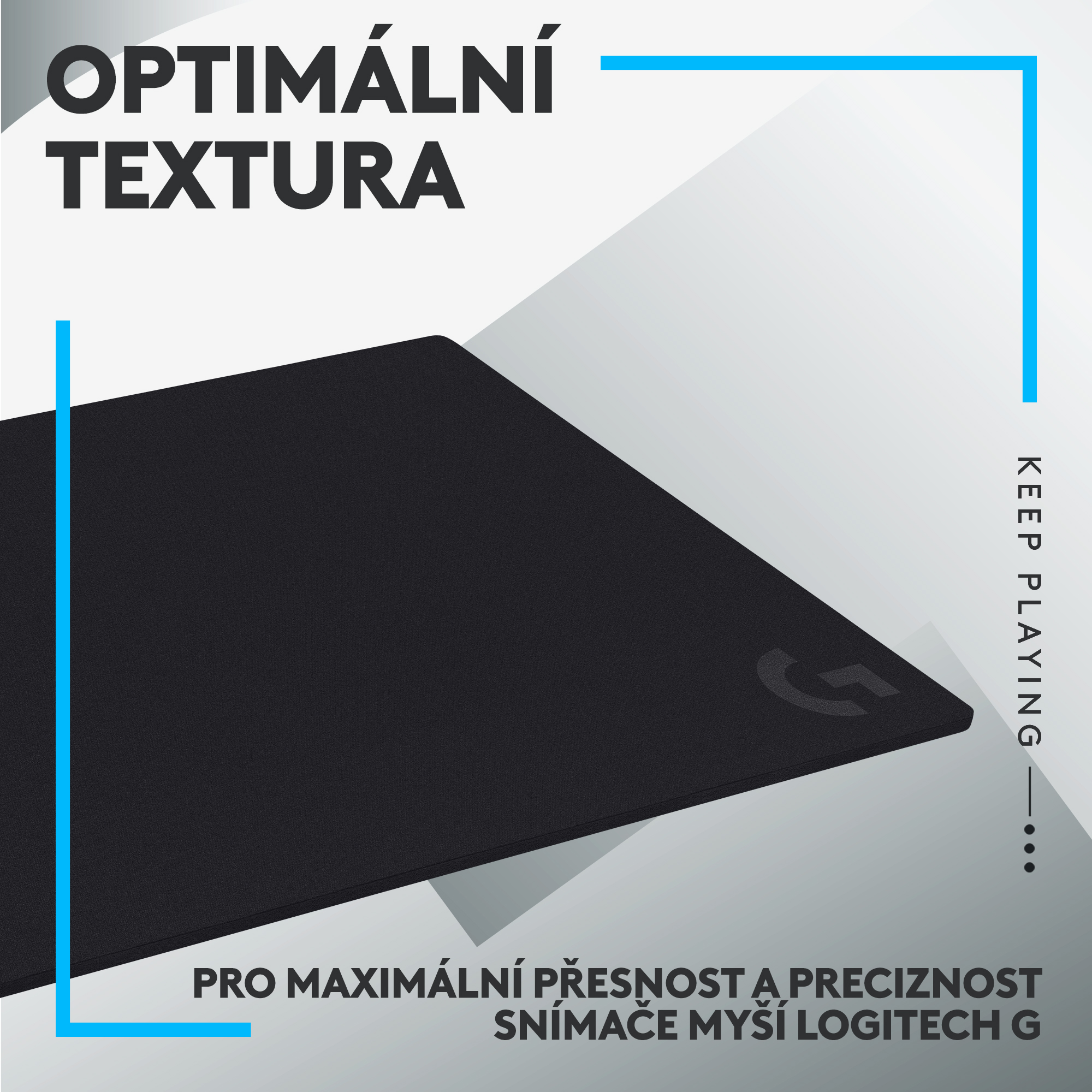 Herná podložka Logitech G740