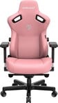 Herná stolička Anda Seat Kaiser 3 Premium – veľkosť XL – ružové PVC