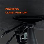 Herná stolička CANYON Wave MCH02 Mesh čierna/oranžová