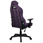 Herné kreslo AROZZI TORRETTA Soft Fabric v2/ látkový povrch/ fialová