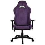 Herné kreslo AROZZI TORRETTA Soft Fabric v2/ látkový povrch/ fialová