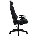 Herné kreslo AROZZI TORRETTA SuperSoft/ povrch z látky/ čierne