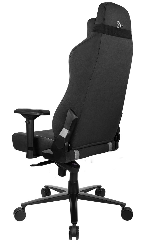 Herné kreslo AROZZI VERNAZZA Supersoft Fabric Black