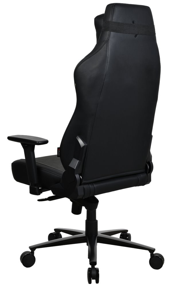 Herné kreslo AROZZI VERNAZZA XL SoftPU Pure Black/ povrch polyuretán/ čierna